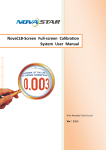 NovaCLB-Screen Full-screen Calibration System User Manual www