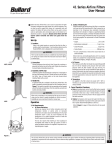 41 Series Airline Filters User Manual