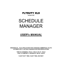 FLTDUTY XLS User's Manual (Nov 7/00)
