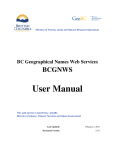 User Manual - Province of British Columbia