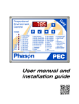 PEC Proportional Environment Control user manual