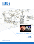 USER MANUAL RADIANCE 37, 42, 52 & 55 HD