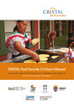 CRiSTAL Food Security 2.0 User's Manual. Community