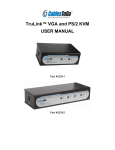 TruLink™ VGA and PS/2 KVM USER MANUAL