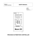 Moore 353 USER'S MANUAL