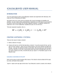 iCAUSALBAYES USER MANUAL