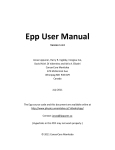 Epp User Manual - Jonas Lippuner