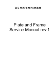 SEC Heat Exchangers phe-service-manual-r1