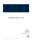 CARAIB USER'S GUIDE - ORBi