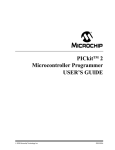 PICkitTM 2 Microcontroller Programmer USER'S GUIDE