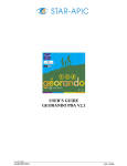 USER'S GUIDE GEORANDO PDA V2.1
