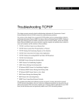 Troubleshooting TCP/IP - Serveur Pot