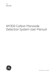 KM300 Carbon Monoxide Detection System User Manual