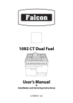 1092 CT Dual Fuel User's Manual