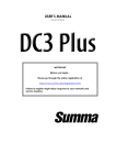 USER'S MANUAL - Summa Online