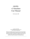 GEZEL v2 Simulator User Manual