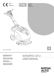 SCRUBTEC 337.2 USER MANUAL