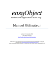 easyObject - User Manual - FR
