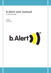 b.Alert user manual