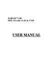 USER MANUAL - Help and support