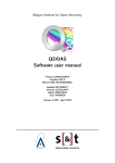 QDOAS Software user manual - UV-Vis Home
