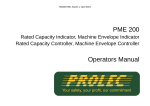 PME 200 Operators Manual