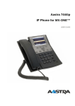 Aastra 7434ip IP Phone for MX-ONE, User Guide