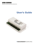 USB-SSR08 User's Guide