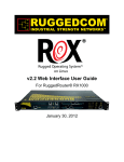 ROX™ - Web Interface User Guide