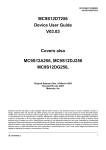 MC9S12DT256 Device User Guide V03.03 Covers also