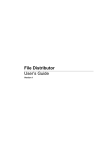 File Distributor User's Guide