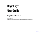 User Guide - BrightSign