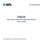 Fiber Optic Connector Inspection System User's Guide