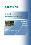 TC45 JAVA User's Guide