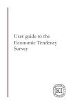 User Guide to the Economi Tendency Survey