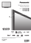 Operating Instructions Plasma Television TX-P42X10B