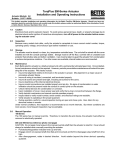 TorqPlus EM-Series Actuator Installation and Operating Instructions