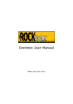 Rockbox User Manual