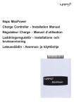 Naps MaxPower Charge Controller - Installation Manual Régulateur