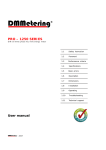 PRO – 1250 SERIES User manual