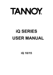 iQ SERIES USER MANUAL