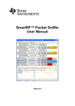 SmartRF™ Packet Sniffer User Manual (Rev. F)