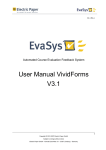 User Manual VividForms V3.1