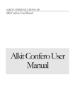 Alkit Confero User Manual