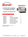 SIXTRAK user manual