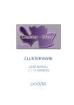 Clusterware User's Manual