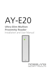 AY-E20 Installation and User Manual