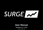 SURGE User Manual