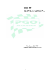 TR3-50 SERVICE MANUAL