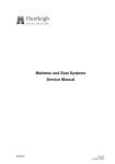 Mattress and Seat Systems Service Manual - arjohuntleigh